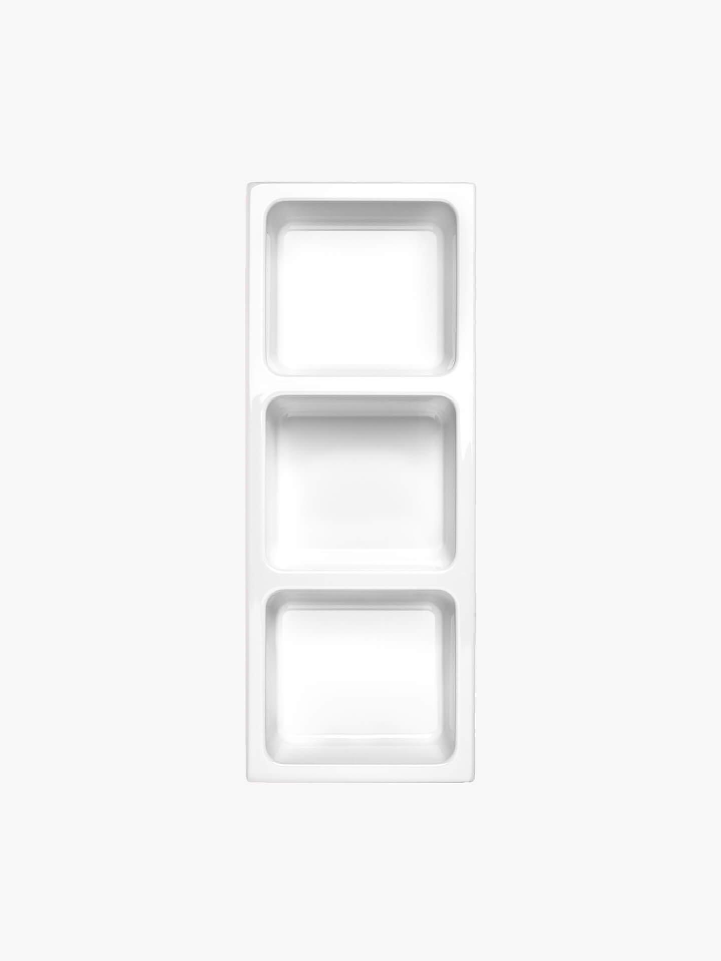 String Bowl Shelf, White