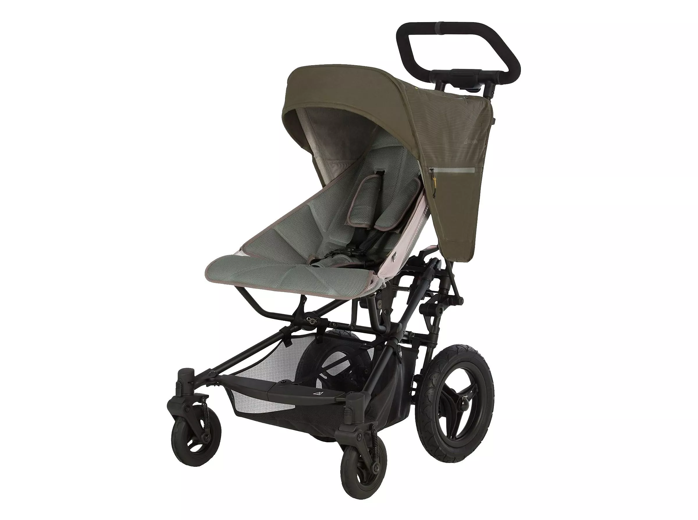 Khaki green stroller