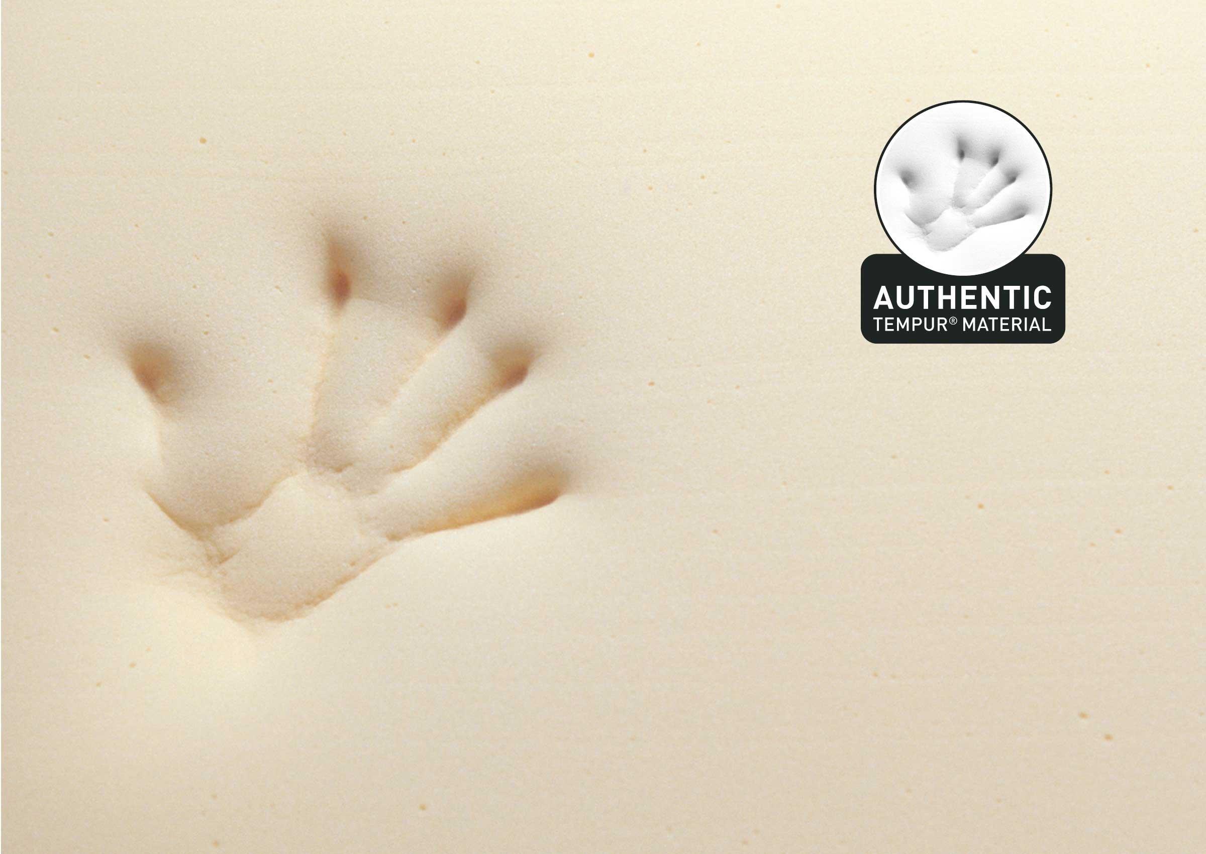 Authentic TEMPUR® Material