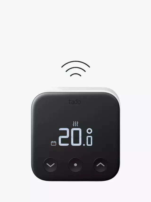 Smart thermostat with digital screen