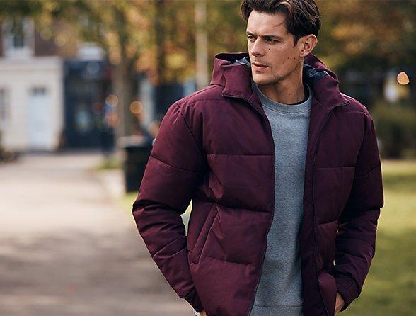 Men's padded jackets