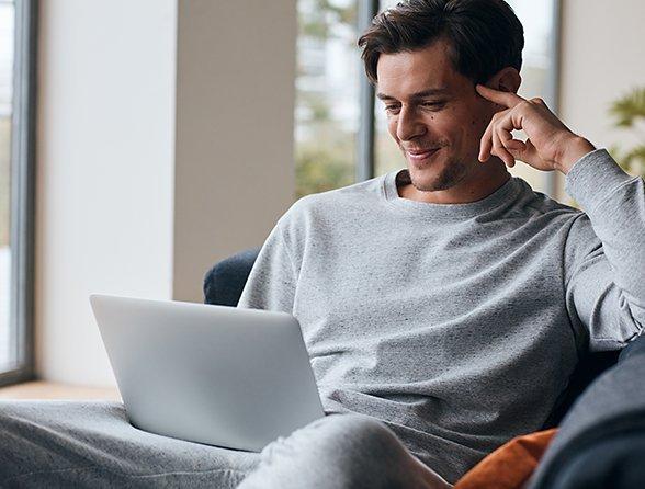 Working from home menswear