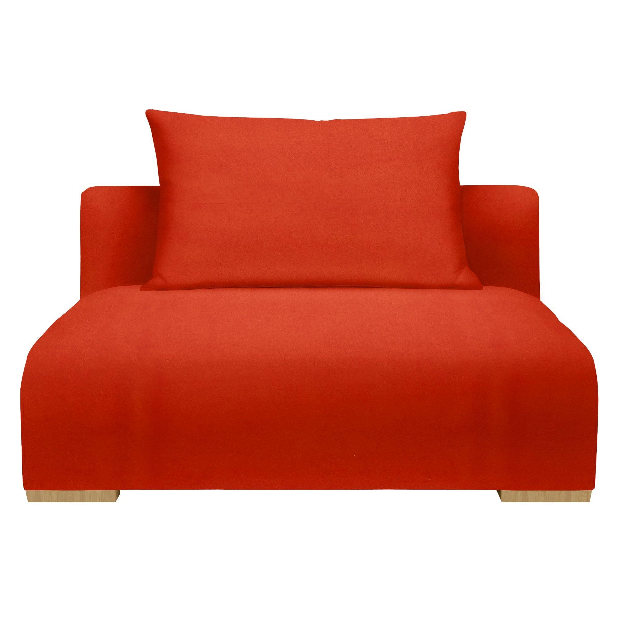 Tokyo Range, John Lewis Easy Clean Plush Velvet Fabric, Paprika, Price Band B