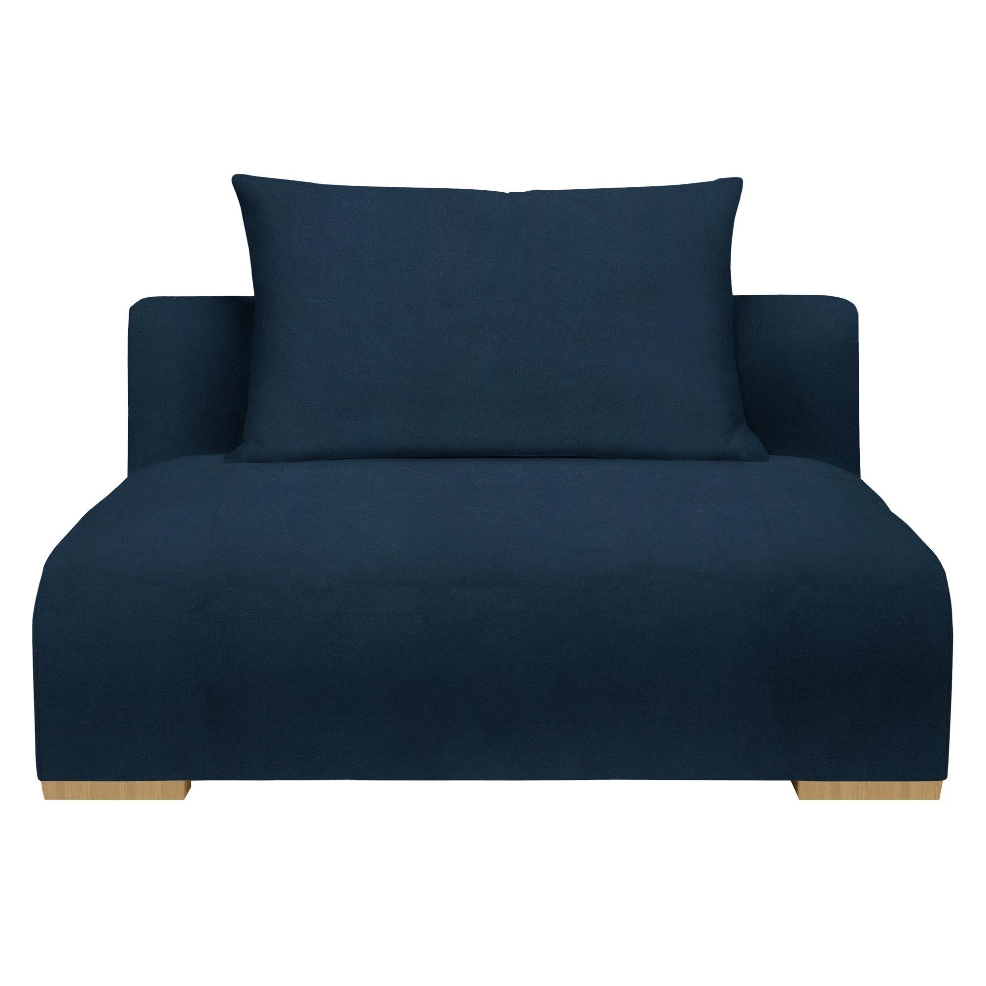 Tokyo Range, John Lewis Easy Clean Plush Velvet Fabric, Navy, Price Band B