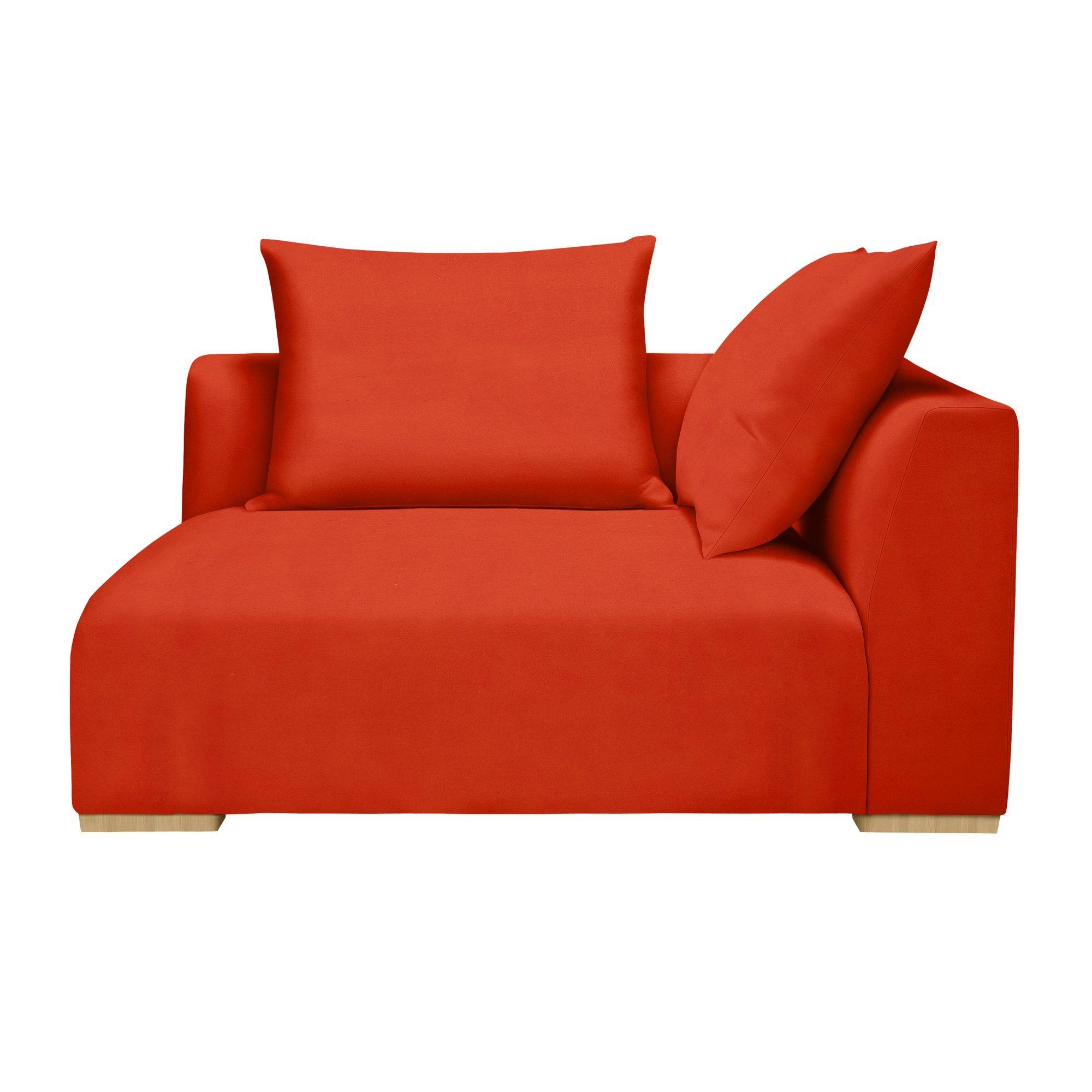 Tokyo Range, John Lewis Easy Clean Plush Velvet Fabric, Paprika, Price Band B