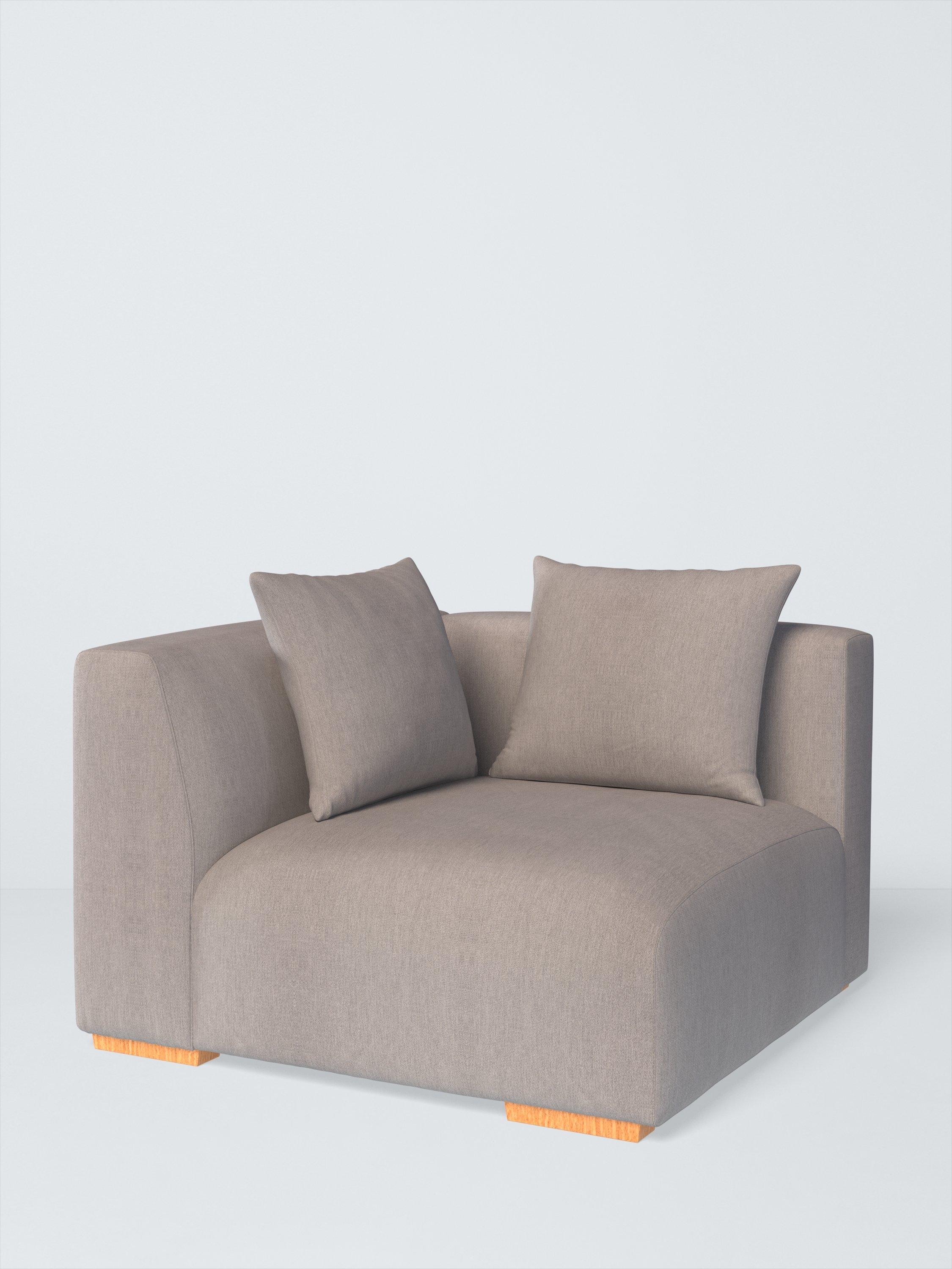 Tokyo Range, John Lewis Twisted Boucle Fabric, Silver Grey, Price Band D