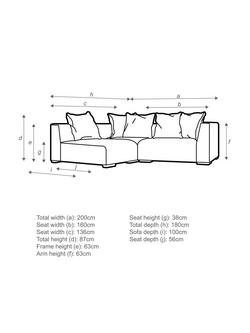 John Lewis Tokyo Small LHF Corner Group - view 2, 