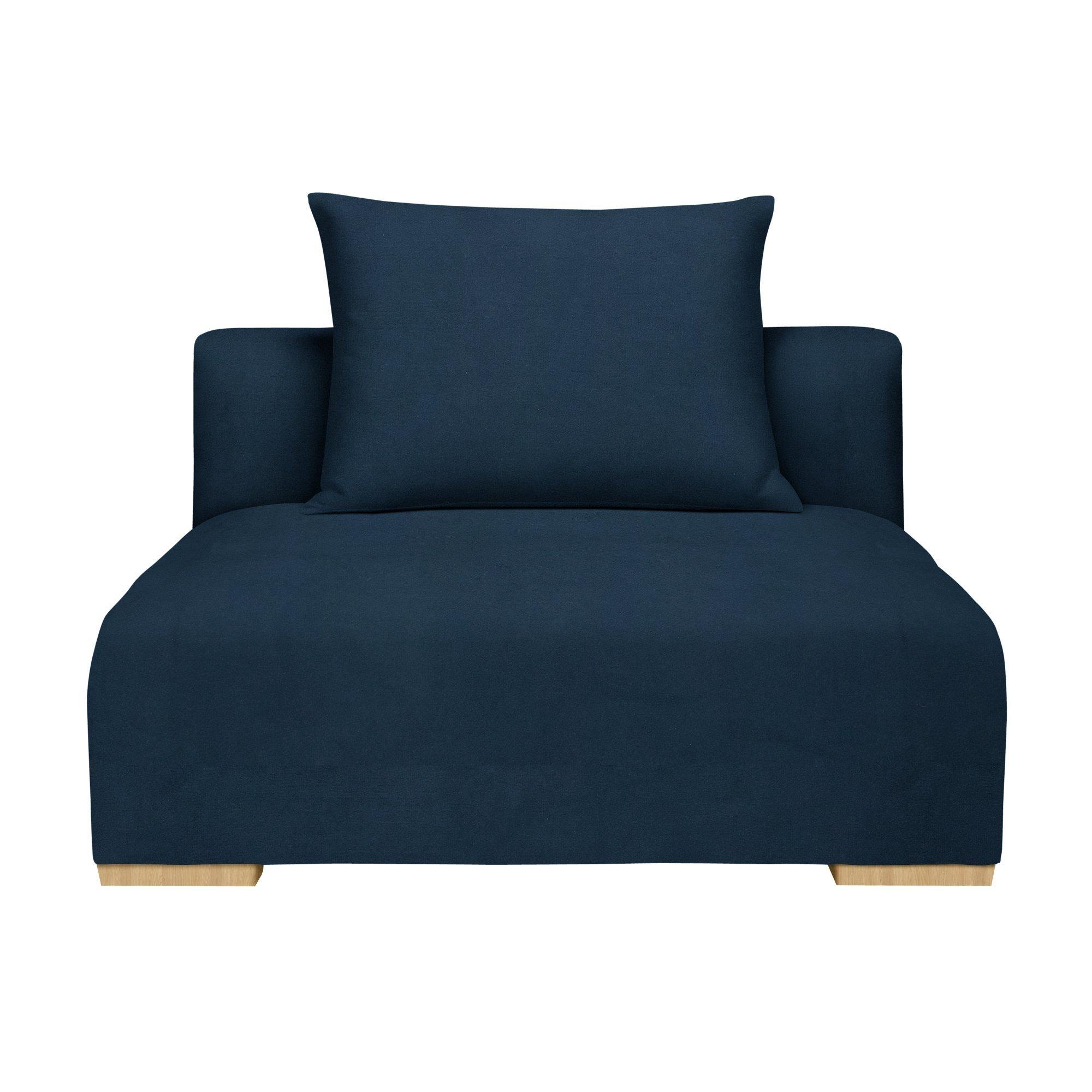 Tokyo Range, John Lewis Easy Clean Plush Velvet Fabric, Navy, Price Band B