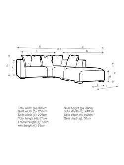 John Lewis Tokyo Grand 5+ Seater RHF Corner Group - view 2, 