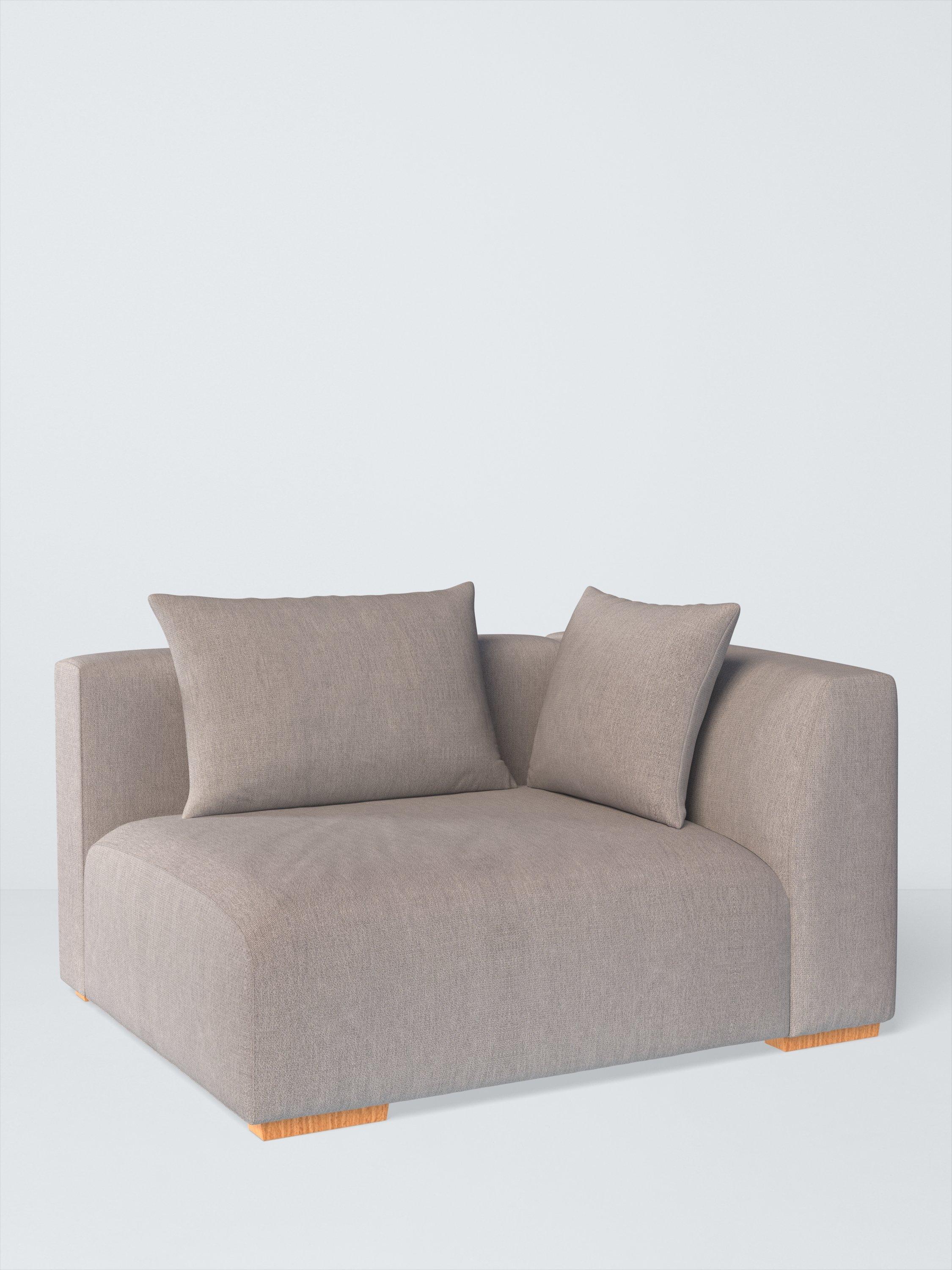 Tokyo Range, John Lewis Twisted Boucle Fabric, Silver Grey, Price Band D