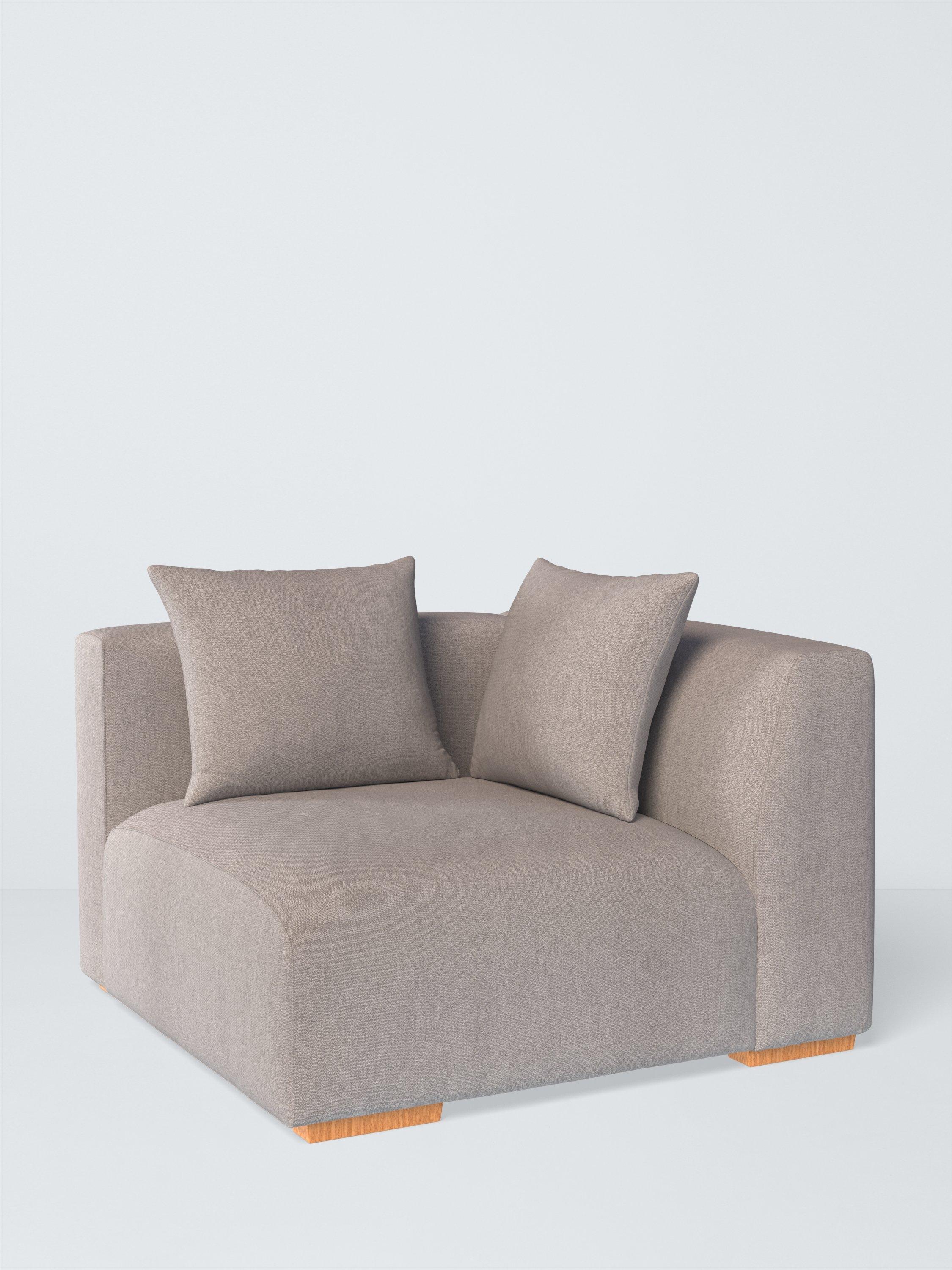 Tokyo Range, John Lewis Twisted Boucle Fabric, Silver Grey, Price Band D