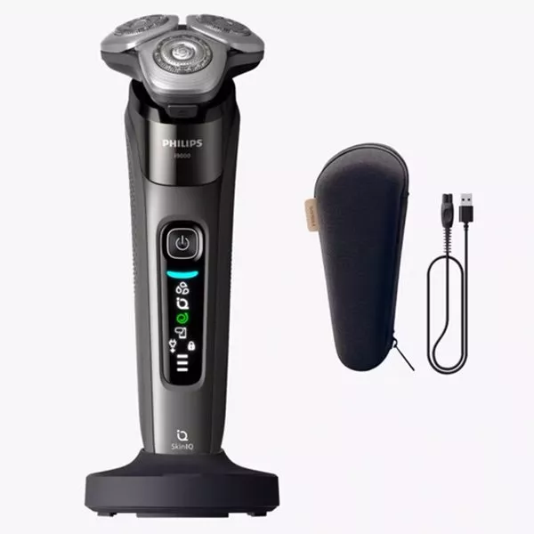 Men's shaver with case and charging cable 