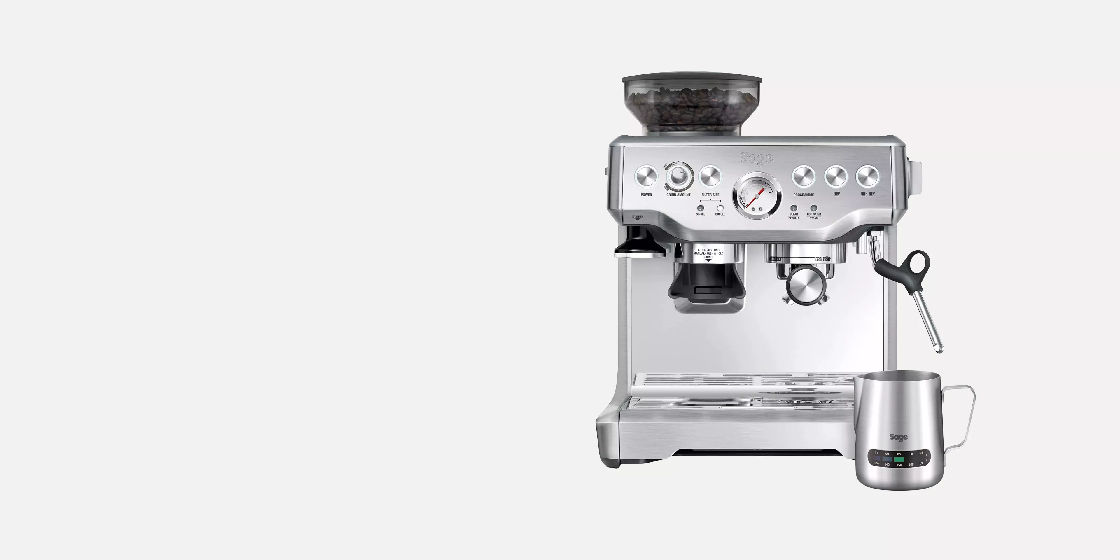 On Trial: Sage Barista Express Bean-to-Cup Coffee Machine, Stainless Steel