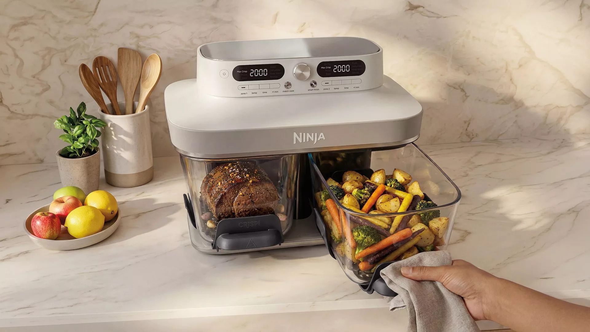 Ninja CRISPi DualZone Glass Air Fryer
