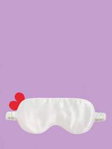 John Lewis Organic Mulberry Silk Eye Mask, White