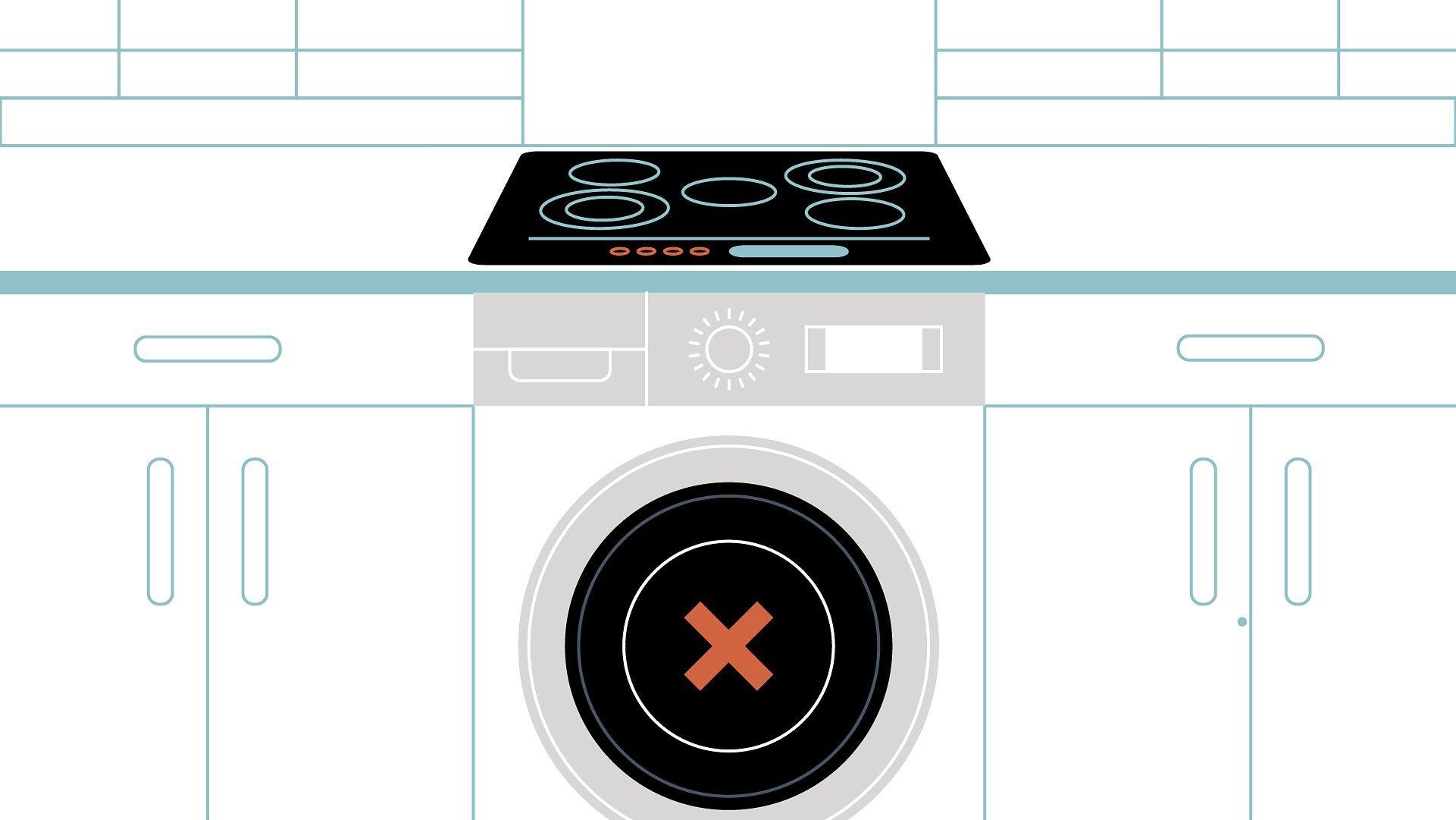 Appliance under hobs image