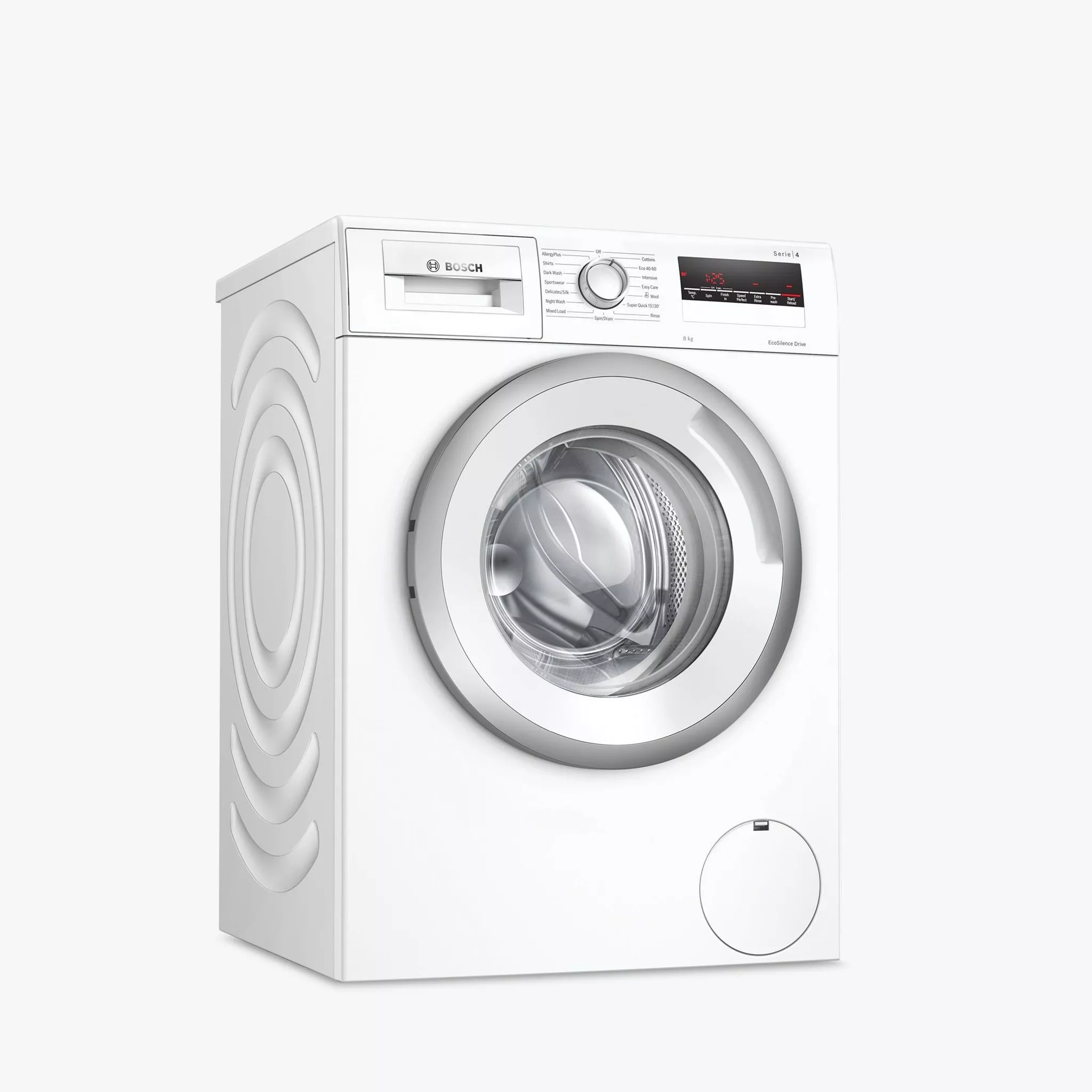 White washing machine