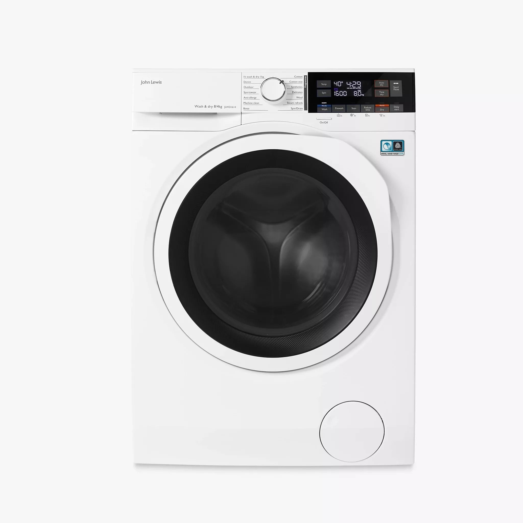 White washer dryer