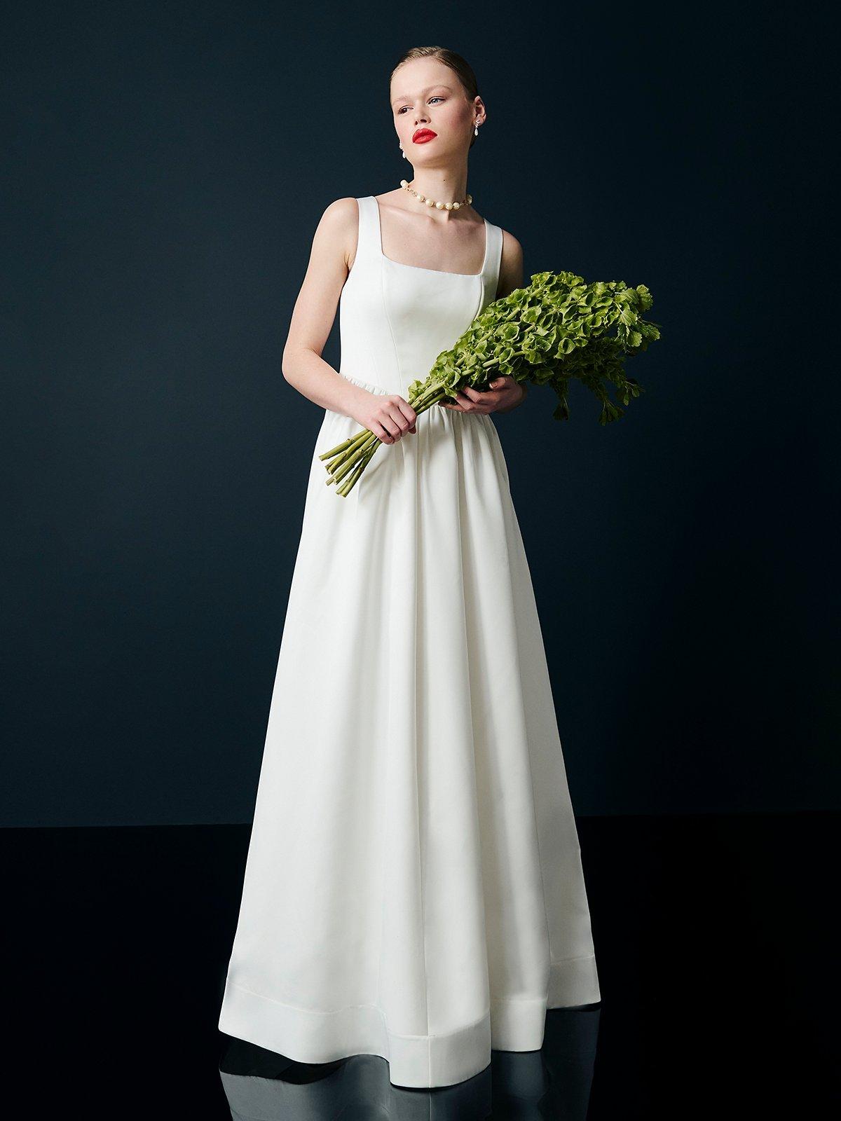 Whistles Lettie Wedding Dress, Ivory