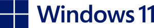 blue windows 11 logo