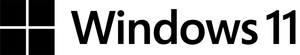 windows 11 black logo