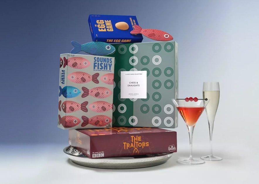 Selection of board and card games