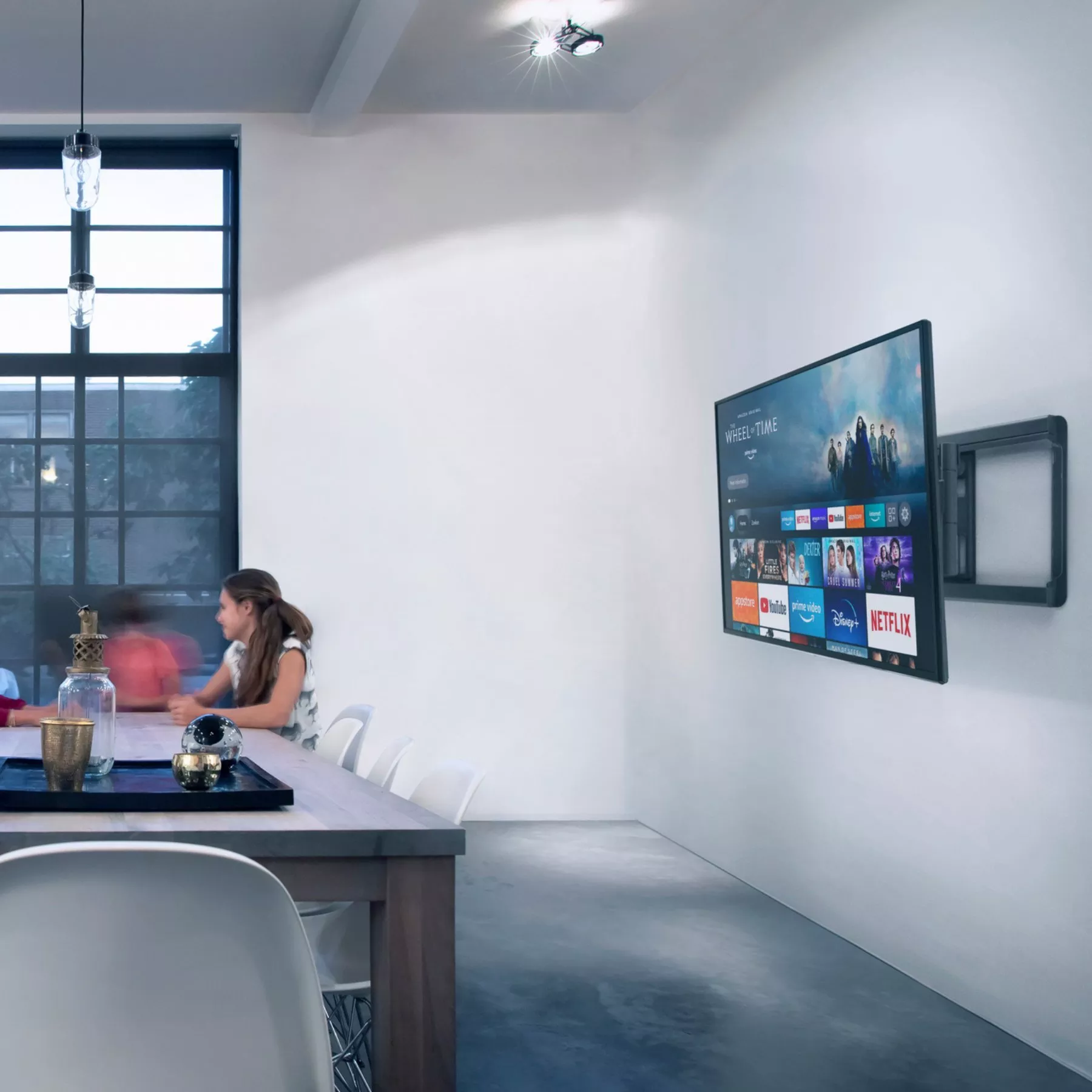 One for all wall mount in an office