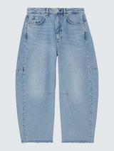 rag & bone Charlie Barrel Leg Jeans, Light Blue