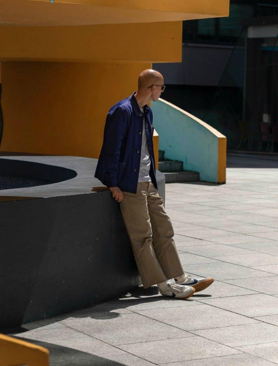 Blogger Matthew Spade in Workwear Jacket