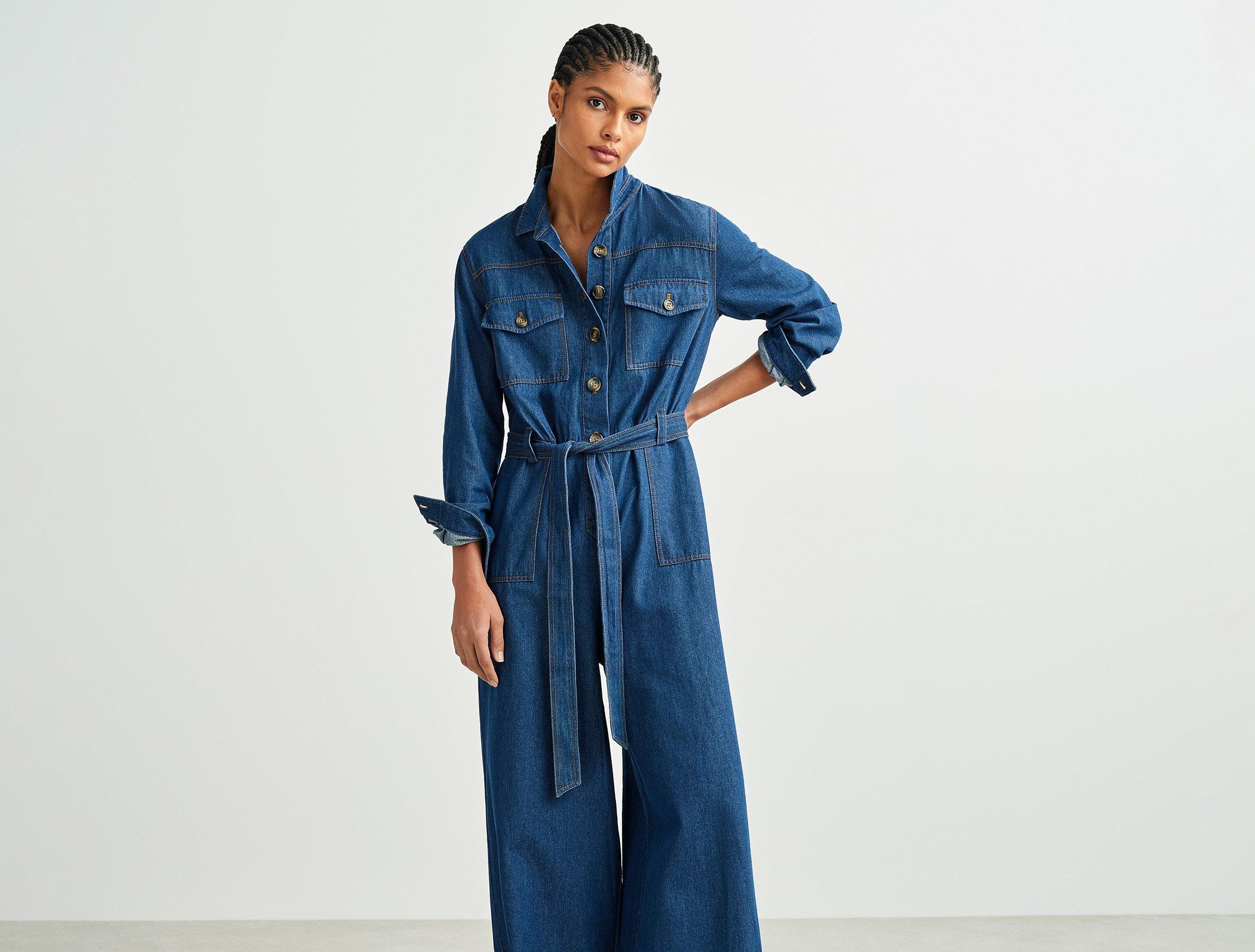  3 ways to wear… the ANYDAY denim jumpsuit