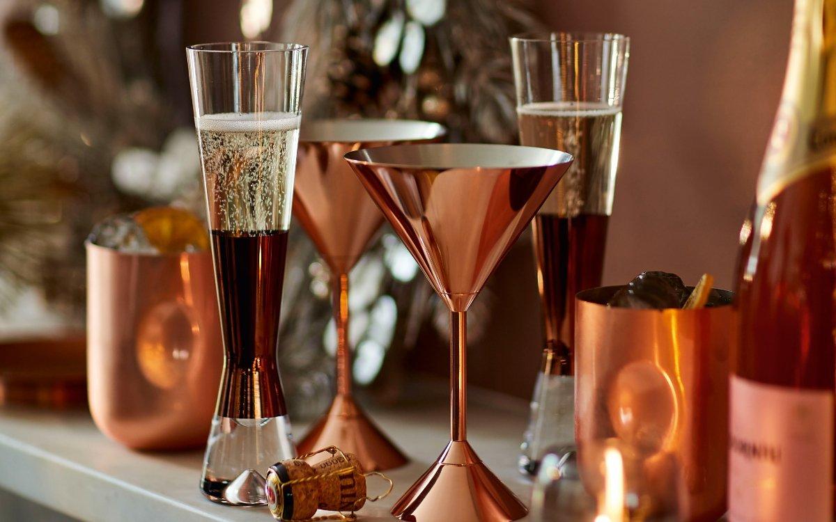 Deck your cocktail trolley for festive drinks
