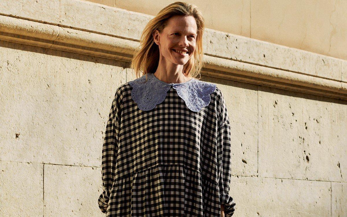 Large collar trend