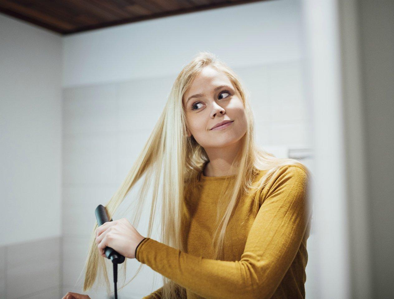 DIY blow dry at home