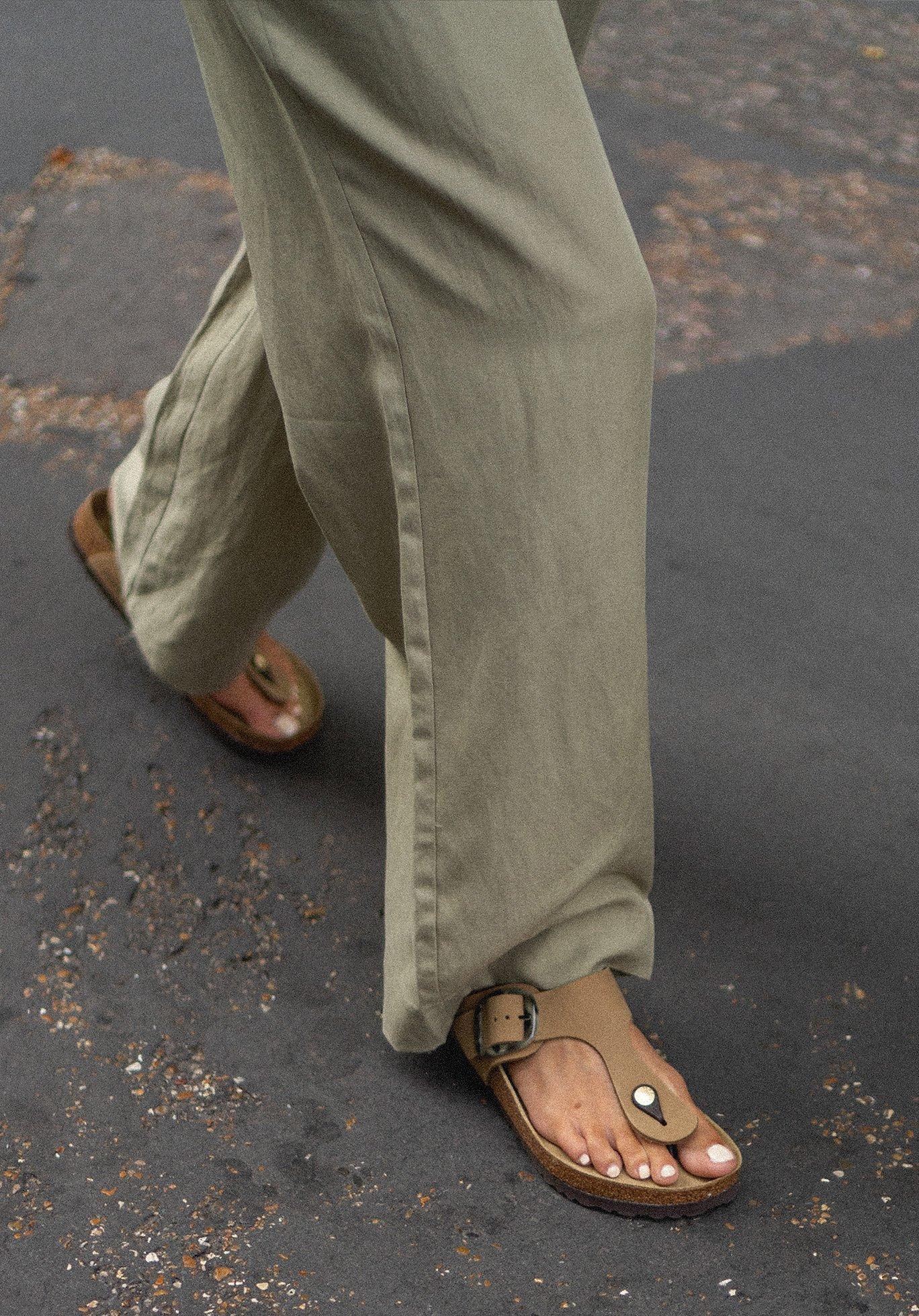 The high waisted trousers