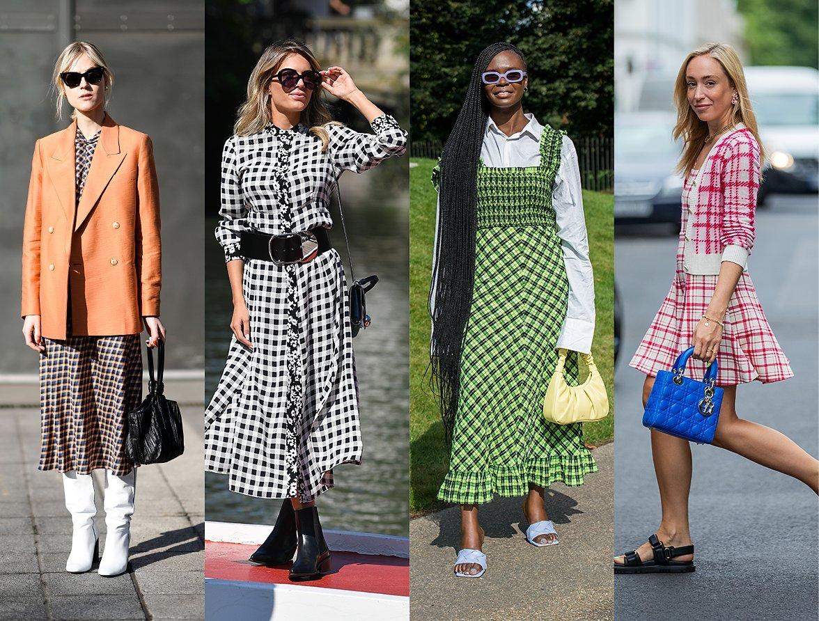 Four ways to wear Gingham