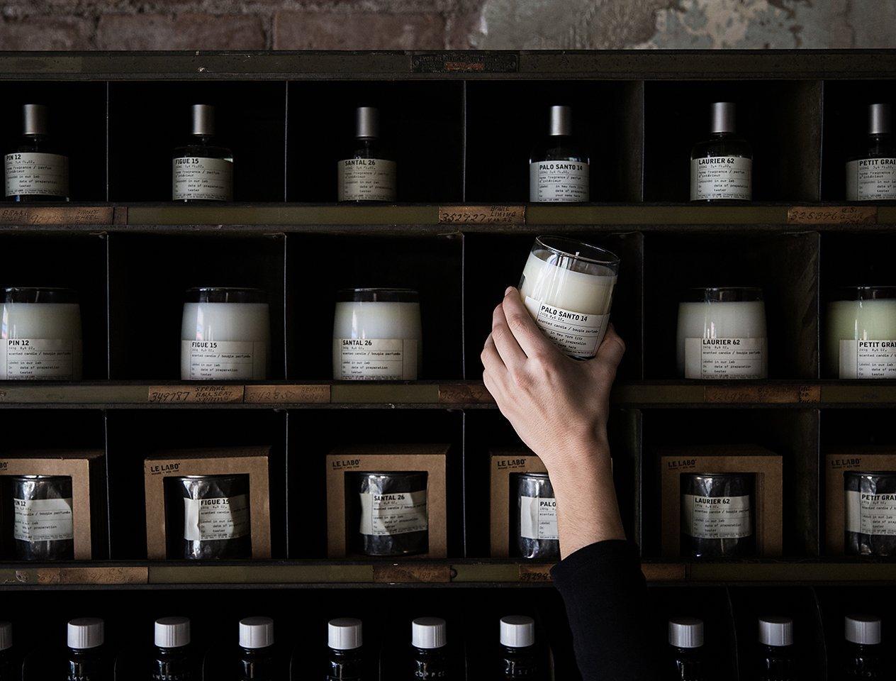 Le Labo fragrance bottles