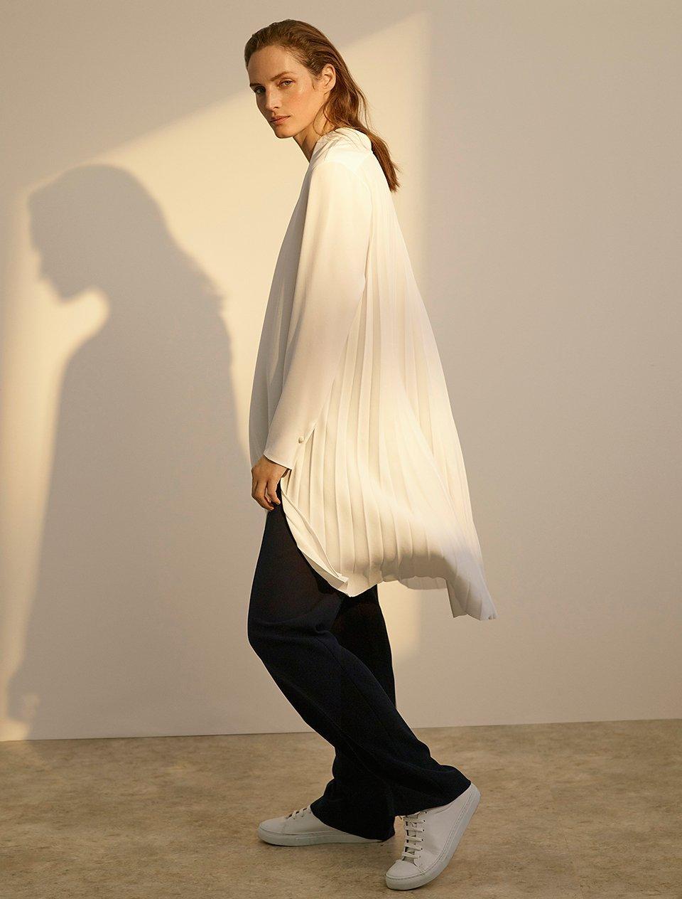 Modern Rarity pleated hem tunic