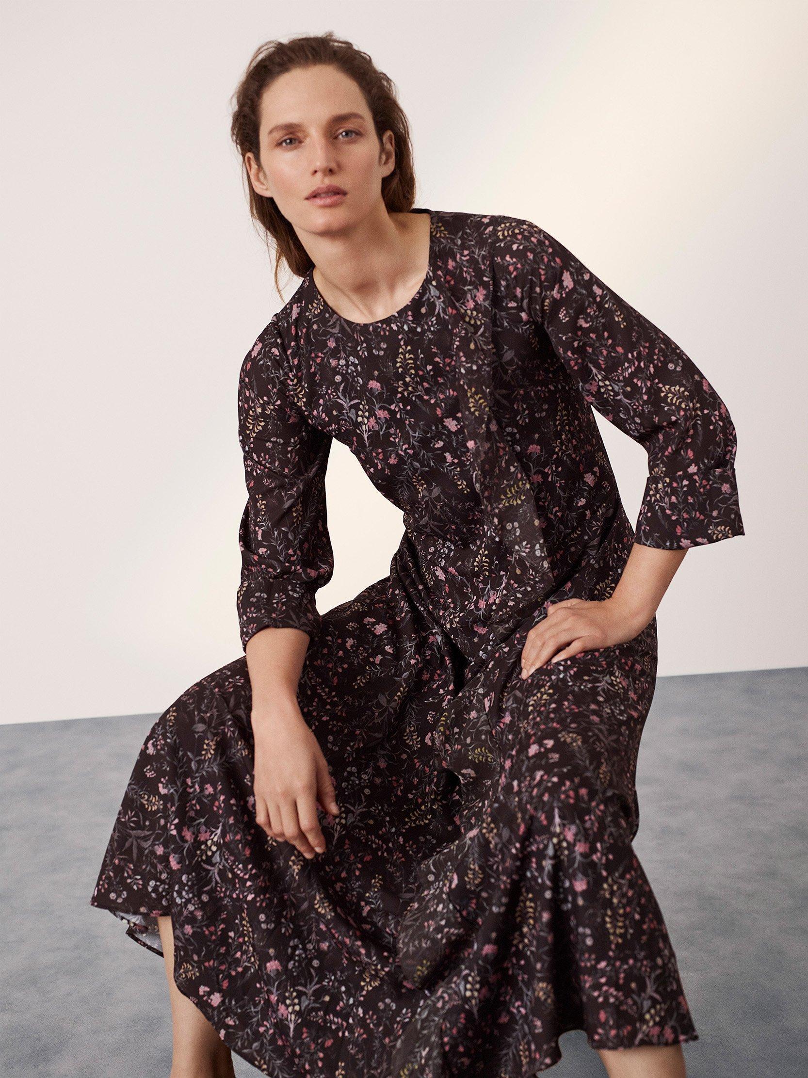 Modern Rarity Stem Floral print dress