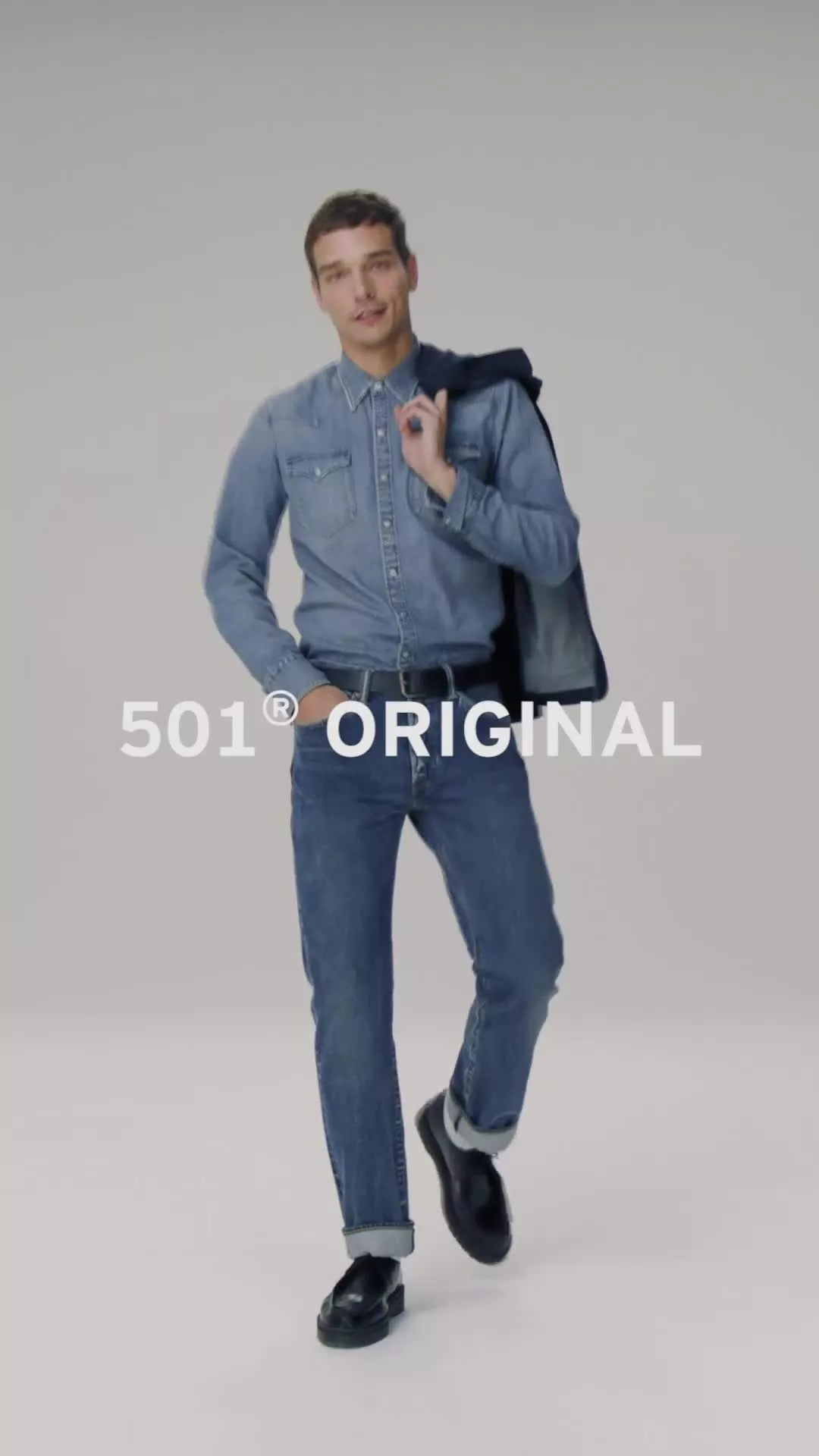 Levi's 501 Original Fit Men's Jeans – Button Fly, 100% Cotton, Multiple Sizes & Inseam Available