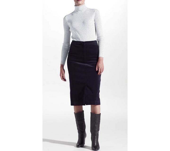 John Lewis Partners Cord Pencil Skirt