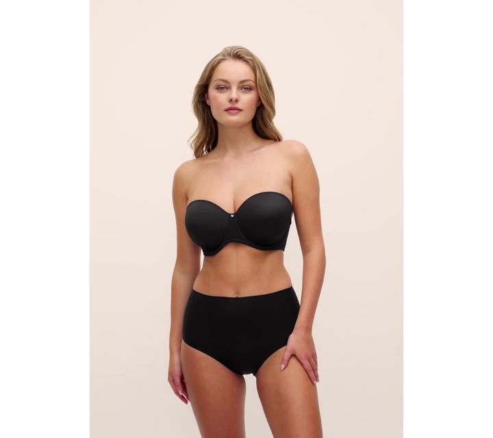Fantasie Aura Reggiseno A Balconcino Senza Spalline - Coppa In Simplex, Ali In Rete, Spalline Trasformabili, Donna