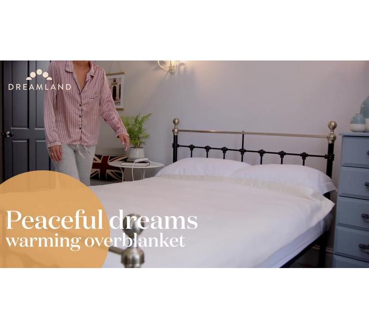 Dreamland Heated Overblanket Ivory