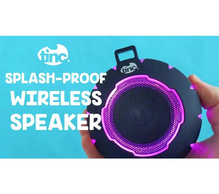 Tinc Wireless Waterproof Speaker, Black
