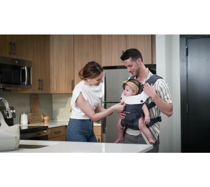 Nuna CUDL Clik Baby Carrier, Caviar