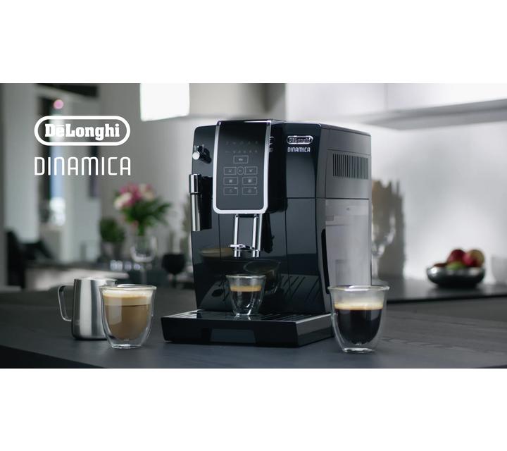De'Longhi Dinamica ECAM350.15.B Bean to Cup Coffee Machine, Black
