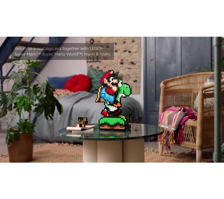 LEGO Super Mario World: Mario & Yoshi Set for Adults 71438