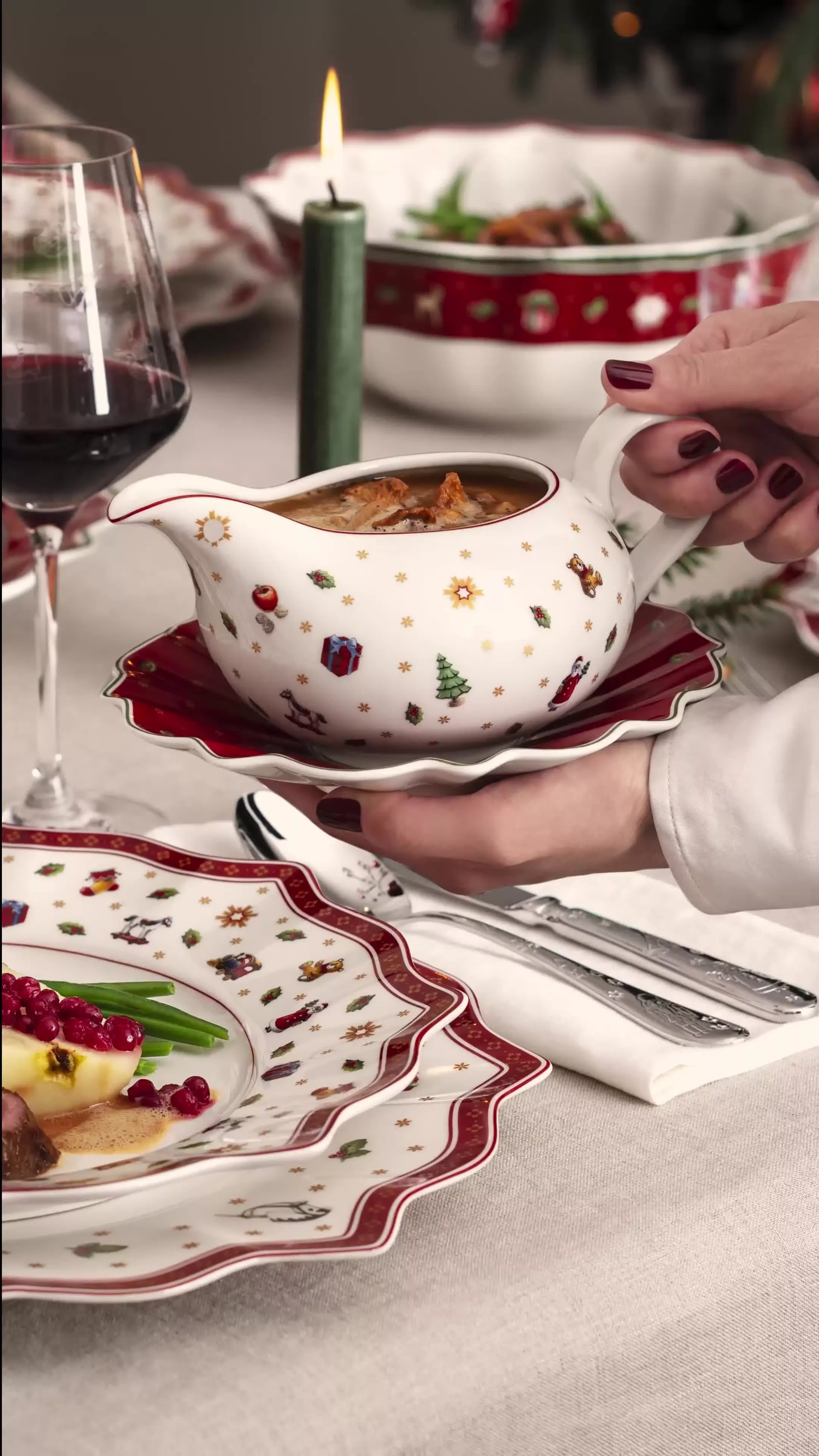 Villeroy & Boch - 6 Assiettes Plates Toy's Delight - Porcelaine Blanche Ø 28,4 Cm