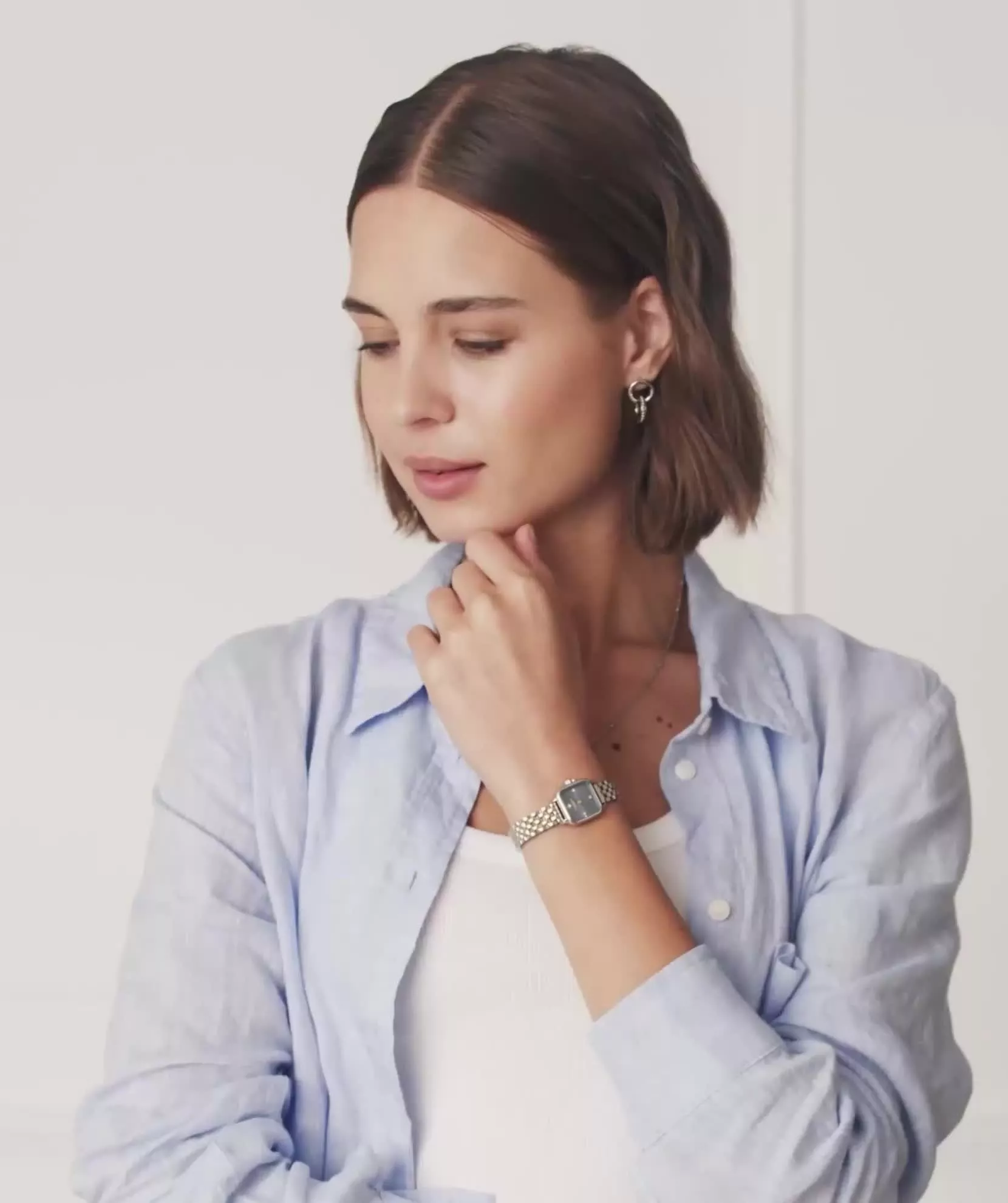 Olivia Burton Grosvenor Bracelet Strap Mini Watch, Gold