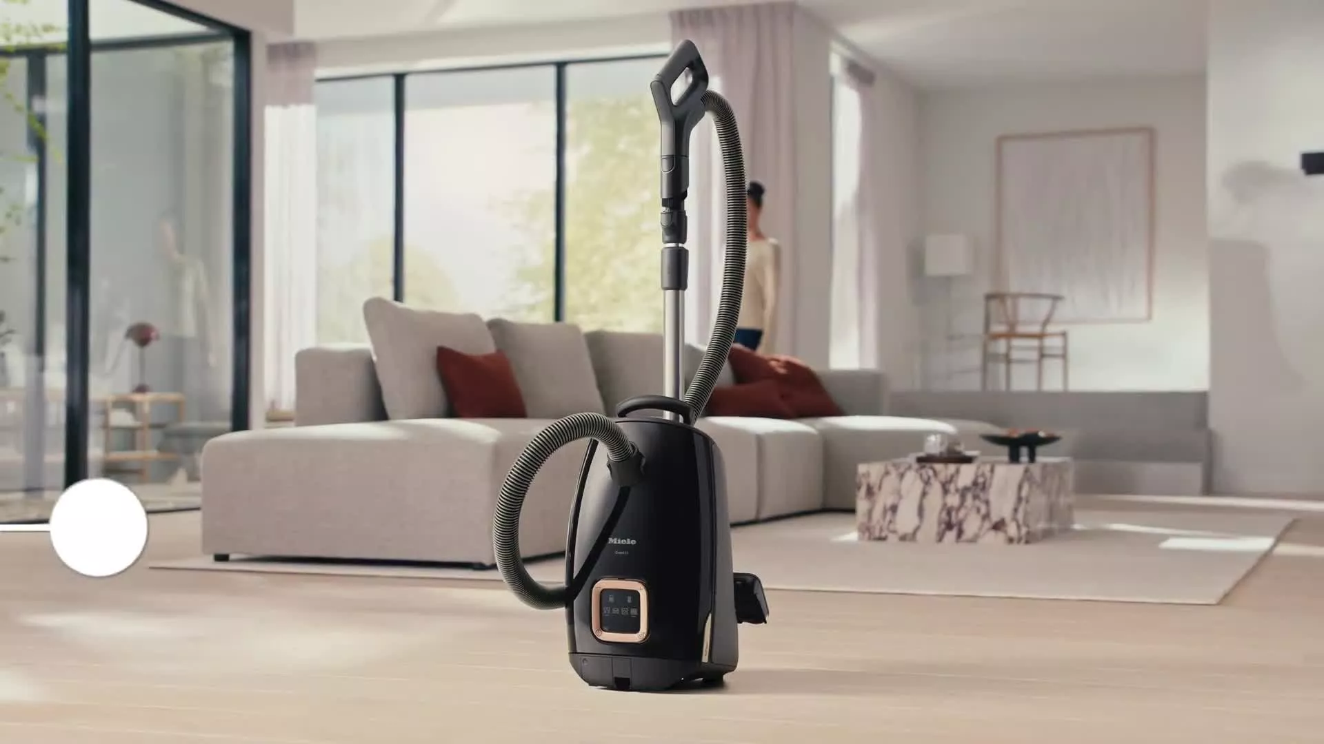 Marcinkiewicz　John Lewis S1 Miele Guard L1 AllFloor Vacuum Cleaner, Black
