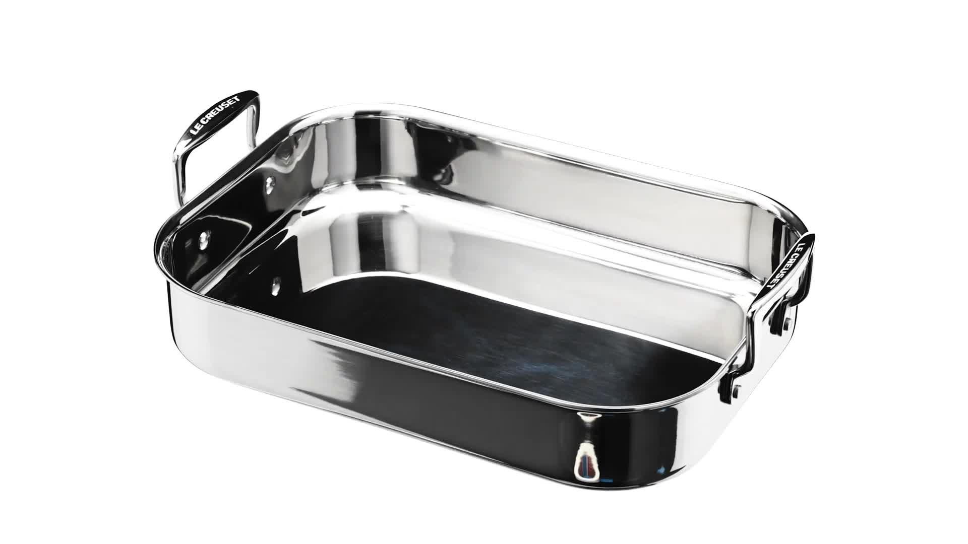 Le Creuset 3 Ply Stainless Steel Roaster 35 x 25cm